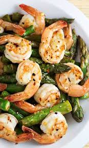Mouth Watering Foods Shrimp And Asparagus In A Lemon Sauce Recipes Cooking Food