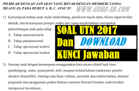 Soal hots unbk matematika kelas ix smp 4698 x; Latihan Soal Ppg 2018 Kunci Jawaban Info Pendidikan Terbaru