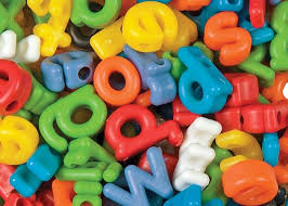 Get 'em before we sell out! Lower Case Letter Beads Roylco