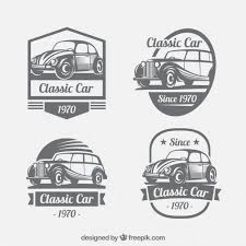 Classic Cars Logos On Freepik Classic Cars Font Design Logo Vintage Logo