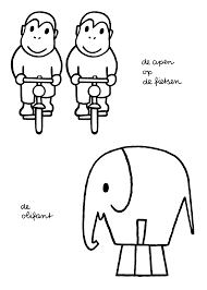 Gezellig knagen ze aan hun bamboescheuten schattige dieren kleurplaat. Kleurplaten Paradijs Kleurplaat De Apen Op Fietsen De Olifant Dieren Kleurplaten Olifant Dieren