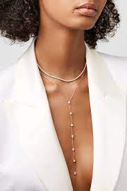 Anita Ko Rose Gold Diamond Necklace Gold Diamond Necklace Diamond Solitaire Necklace