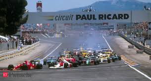 The paul ricard circuit is in the heart of «destination castellet», an exceptional place dedicated to leasure and tourism in the south of france, in the middle of provence area between sea and moutain. French Grand Prix Treats Speed Of 300km Hr Make Circuit Paul Ricard An Amazing F1 Track The Economic Times