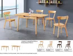 Our table slides for standard tables accommodate openings from 26 to 120. Bric Wood Extension Dining Table Set Living Solution Pte Ltd