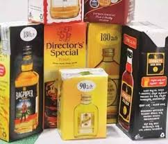 From Imfl Now Country Liquor In Paperboard Cartons
