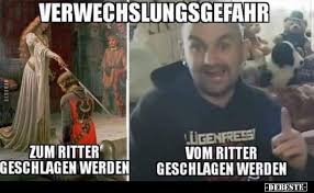Verwechslungsgefahr Zum Ritter Geschlagen Werden Verwechslungsgefahr Ritter Verwechslung