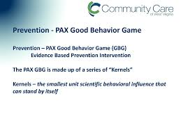 Pax good behavior game elkhart county data questions? School Based Mental Health Ppt Download