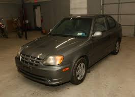 2004 Hyundai Accent Two Door Grey Hatchback With Power Steering Manual Windows Locks And Seats Cloth Interio Hyundai Accent Automatic Transmission Vehicles