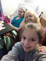 Visiting with family for dinner