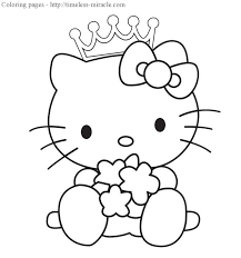 See more ideas about hello kitty colouring pages, hello kitty coloring, kitty coloring. Hello Kitty Princess Coloring Pages Photo 8 Timeless Miracle Com