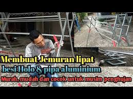 Ada 23 referensi yang dikutip dalam artikel ini dan. Cara Membuat Jemuran Lipat Dari Besi Holo Dan Pipa Aluminium Youtube