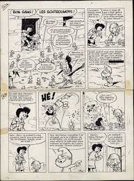 The Flute With Six Holes 1958 In Johan And Peewit Peyo Masterpiece Museum Smurfs