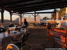 sunset dining at kamara cafe on amorgos my greece travel blog greece travel amorgos cafe