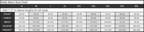 Workrite Fr Coveralls Size Chart Best Picture Of Chart