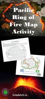 Students Will Complete A Map That Shows The Tectonic Plates The Ring Of Fire Major E Earth Science Lessons Earth Science Middle School Earthquakes Activities