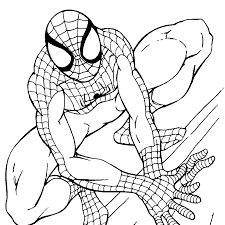 More images for sketsa gambar spiderman » Gambar Mewarnai Spiderman