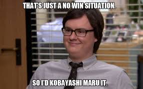 Clark Kobayashi Maru D His Interview The Office Theoffice The Office Tv Shows Kobayashi Maru