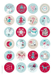 24 Adventskalenderzahlen Kids 40 Mm Durchmesser Aufkleber 24 Verschiedene M Adventska Diy Advent Calendar Calendar Numbers Christmas Advent Calendar