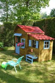 Maisonnette En Bois Family Kinder Gartenhaus Garten Spielplatz Gartenideen Kinder