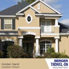 From faux blocks or stones, to hanging wall planters, these exterior house wall decorations will add individuality to any. Trowel On Is A Heavy Bodied Textured Berger Caribbean Facebook