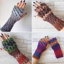 Today i'm sharing an absolute favorite beginning knitting pattern. Ravelry Dragon Scale Fingerless Gloves Pattern By The Yarnivore Uk