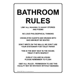 Maybe you would like to learn more about one of these? Restrooms Rules And Cleaning