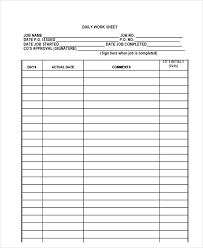 Basically this log format will assist you to remain accountable for all objectives. Free 26 Daily Log Templates In Ms Word
