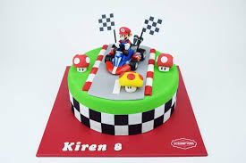 It seems like only yesterday that i had made. Mario Kart Cake Mario 3d Printed Cake 3d Cake Store