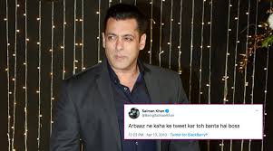 Salman Khan Completes 10 Years On Twitter Fans Trend 10yearsofsalmanontwitter Sharing His First Tweet From 2010 Techzimo Salman khan paid his debt of rs 2011 by launching this actor and twitterati are all praises.
