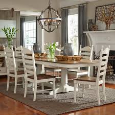 Double pedestal dining table set. Springfield 7 Piece Double Pedestal Table Set By Liberty Furniture Nis640364615 Callan Furniture