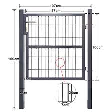 Metallica was formed by lars ulrich and james hetfield in the fall of 1981. 100 X 100cm Rotondo Verde Cancello Da Giardino Di Metallo Maglia Di Recinzione Cancelli Rete Metallica F5mm Charnieres Galvanisees Et Reglables Incluso Il Castello Rotondo Pavimenti Di Legno E Recinzioni Fai Da