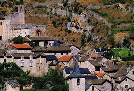 The cevennes includes areas of great natural beauty, from harsh exposed plateau to steep sided river gorges, and several unspoiled traditional villages so it is. A Village In The Gorges Du Tarn Cevennes National Park France Stock Photo Picture And Royalty Free Image Image 14871614