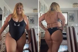 Valentina Francavilla rebate comentários gordofóbicos com desfile de maiô