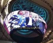 [Hot Item] Hot Sale Digital Flexible LED Curtain Display Full Color Curved  Display Foldable LED Screen Panels Soft Module