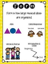 music anchor charts for the mlt inspired classroom primary colors