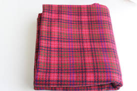 Purple Houndstooth Wool Fabric Fabric Craft Supplies Tools Vadel Com