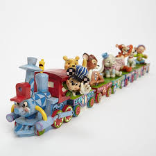 All Aboard The Birthday Train Casey Jr Train With Mickey Figurine By Jim Shore Disney Traditions Disney Figurines Mickey Mouse Figurines