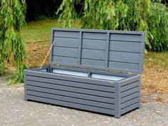 Auflagenbox holz 130 x 48 cm toscana. 11 Auflagenbox Ideen Auflagenbox Kissenbox Gartenbox