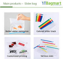Bagmart PE Slider Zipper Bag Custom Printed Slider Storage ...