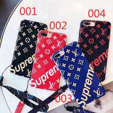 iphone x 8 plusケース supreme lv ヴィトンコラボ supreme iphoneケース モノグラム iphoneケース ペア