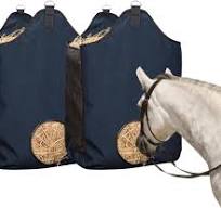 Tail Bags For Horses 2-Pack Large Hay Bags For Horses - Slow Feed Mesh Nets  For Goats, Sheep & Cattle Hay Feeder