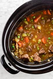 gluten free beef stew in slow cooker