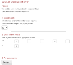 Search crossword clues and find answers 10 Top Free Crossword Clue Solver Websites