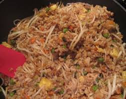 Chinese Fried Rice Recipe Pork Or Chicken And Bean Sprouts Are What Sets This Highly Rated Recipe Fried Rice Easy Pork Fried Rice Recipe Bean Sprout Recipes