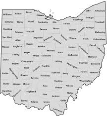 Ohio Townships Map Ohio Township Association