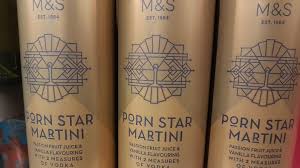 I don't think it works as well as the passion fruit juice. Marks Spencer Changes Name Of Porn Star Martini After Complaint Itv News