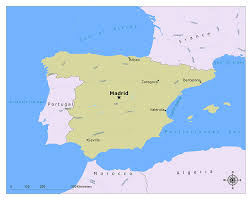 What Is The Capital Of Spain Mappr