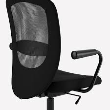 Flintan Nominell Drehstuhl Mit Armlehnen Schwarz Ikea Osterreich Office Chair Chair Leather Chaise Lounge Chair