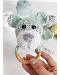 Amigurumi Dis Kasiyici Cingirak Dog Kopek Oyuncak Orme Bebekler Tig Isleri