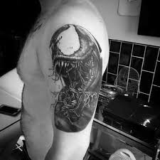 Discover a villain in the spiderman universe with the top 57 best venom tattoo designs for men. 60 Venom Tattoo Designs Fur Manner Marvel Ink Ideen Mann Stil Tattoo Venom Tattoo Tattoo Designs Men Movie Tattoos